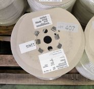 White Poly Fibrous Rope 220M x 9mm - NSN 4020-99-120-8692