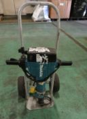 Makita HM1810 Portable Electric Hammer Drill with trolley