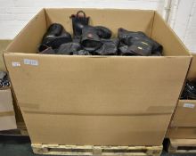 50 pairs of Various Size & Makes Fire Service Safety Boots