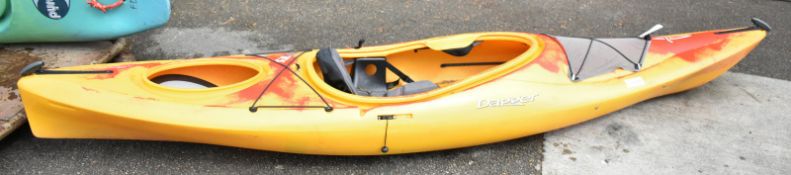 Dagger FXIS E10.5 Kayak - yellow / red - no paddles