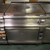 Gas Flat Top Stove And Oven - L930mm x W800mm x H900mm