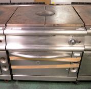 Gas Flat Top Stove And Oven - L930mm x W800mm x H900mm