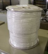White Poly Fibrous Rope 220M x 9mm - NSN 4020-99-120-8692