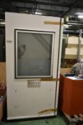 250 Mini Sound Cabinet - W 700mm x D 1000mm x H1950mm (cracked window)