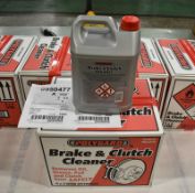 Polygard Brake & Clutch Cleaner - 17x Boxes, 4x 5L bottles per box