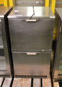 Weald Fridge 2-Drawer Chiller Unit - L 490mm x W 510mm x H 900mm