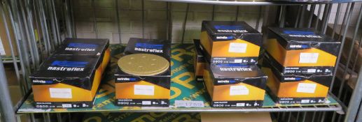 Nastroflex Sanding Discs - 60 Grit - 150mm dia - 9 boxes - 50 discs per box