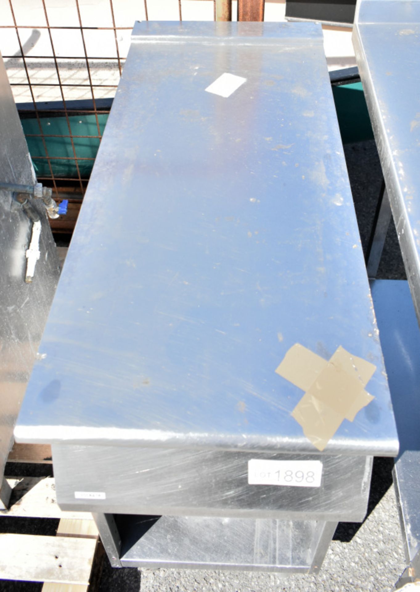 Stainless Steel Preparation Unit - L400 x W930 x H840mm - Image 4 of 4