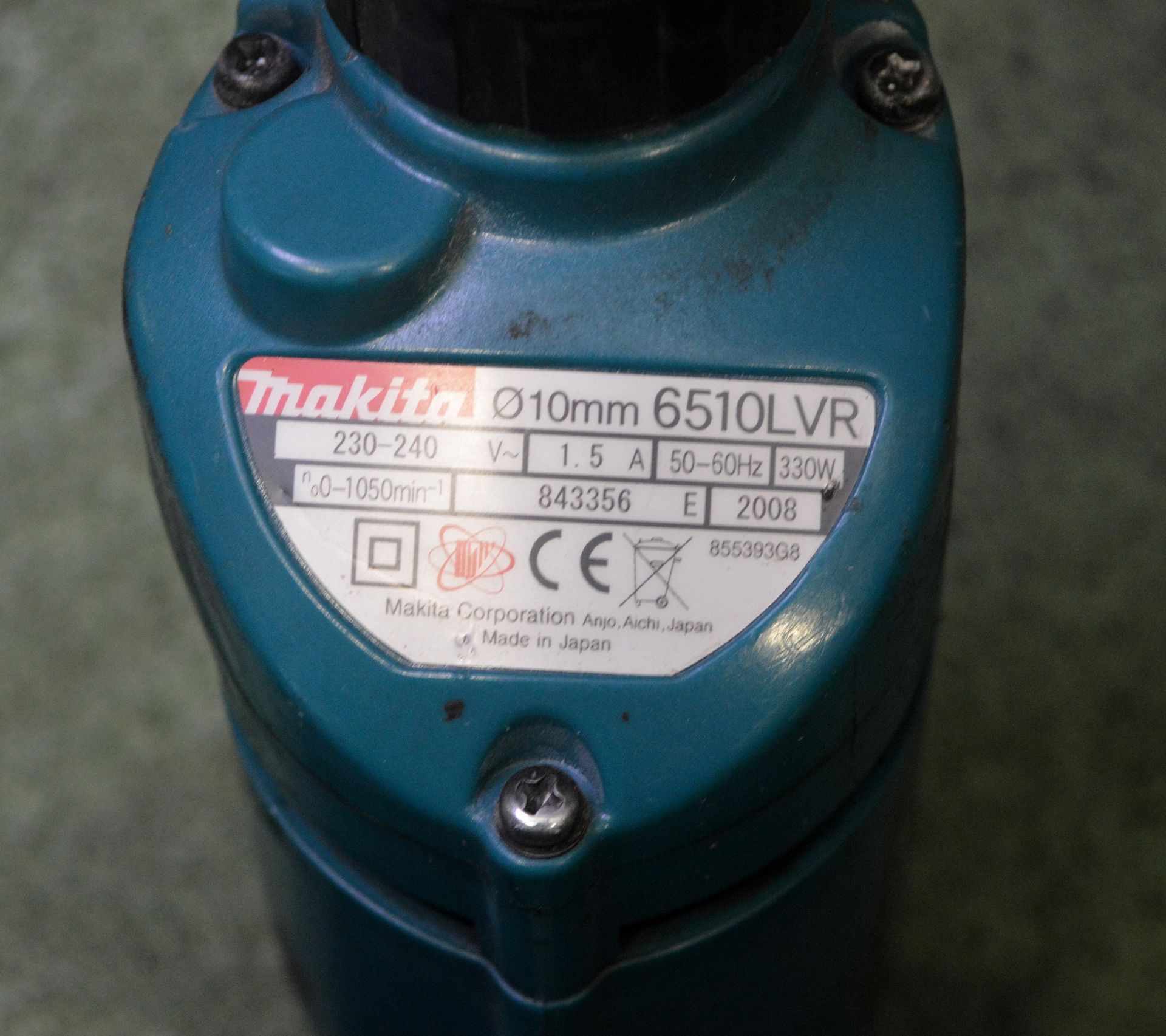 3x Makita 6510LVR Portable Electric Drills - 240v - Image 3 of 4