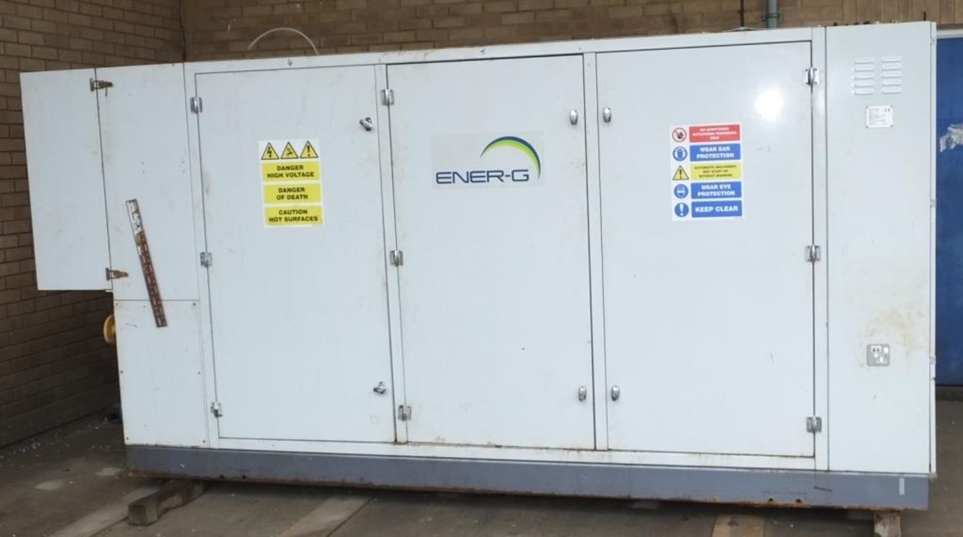 ENER-G combined heat and power unit CHP Unit no. 302307 110kWe Natural gas Commissioned 20