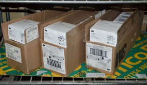 3M Hookit cloth discs 359F - 127mm - P120 grade - 25 per pack - 8 packs per box - 3 boxes