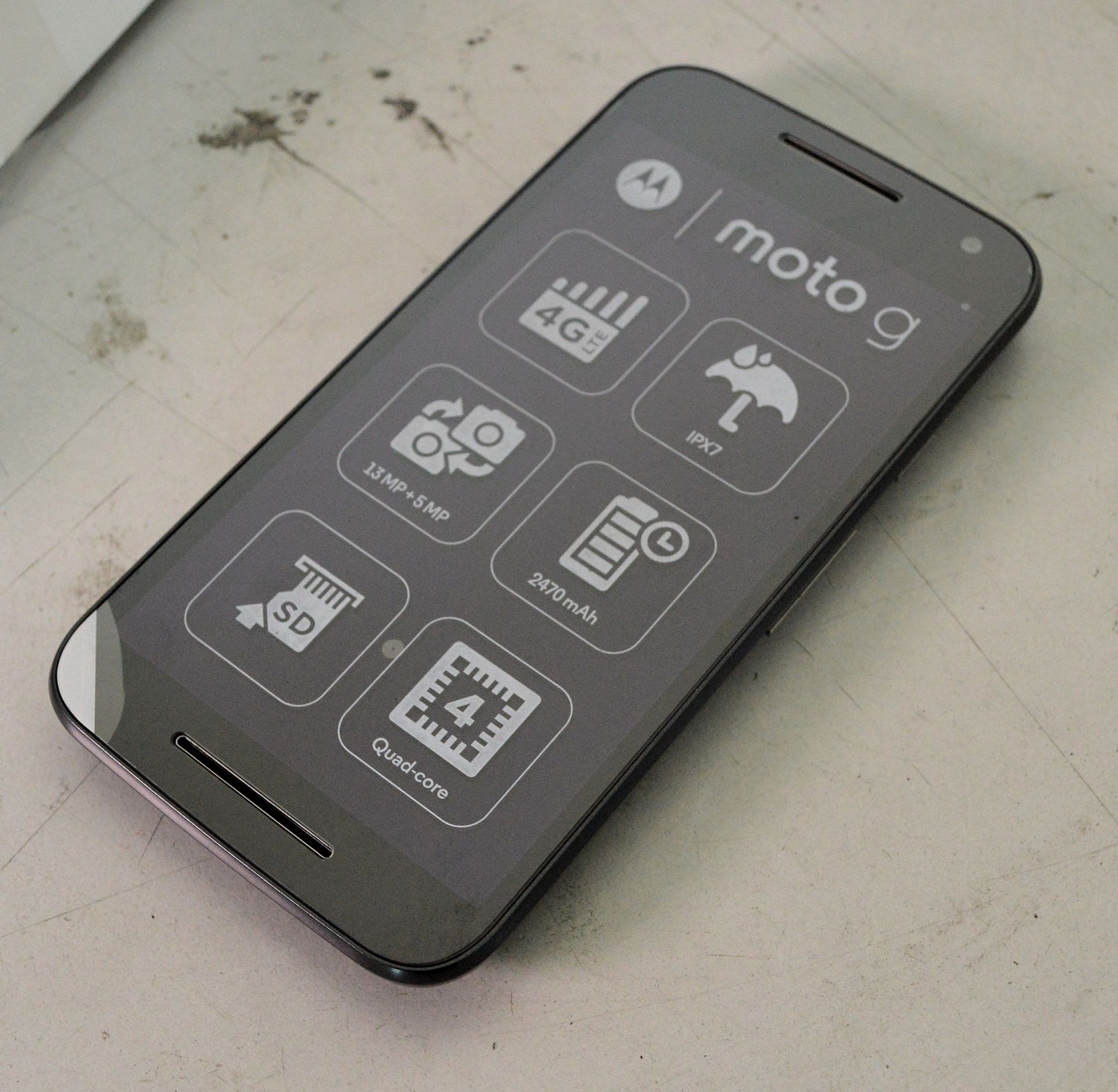 Motorola XT1541 8GB Moto G mobile phone - Image 3 of 4