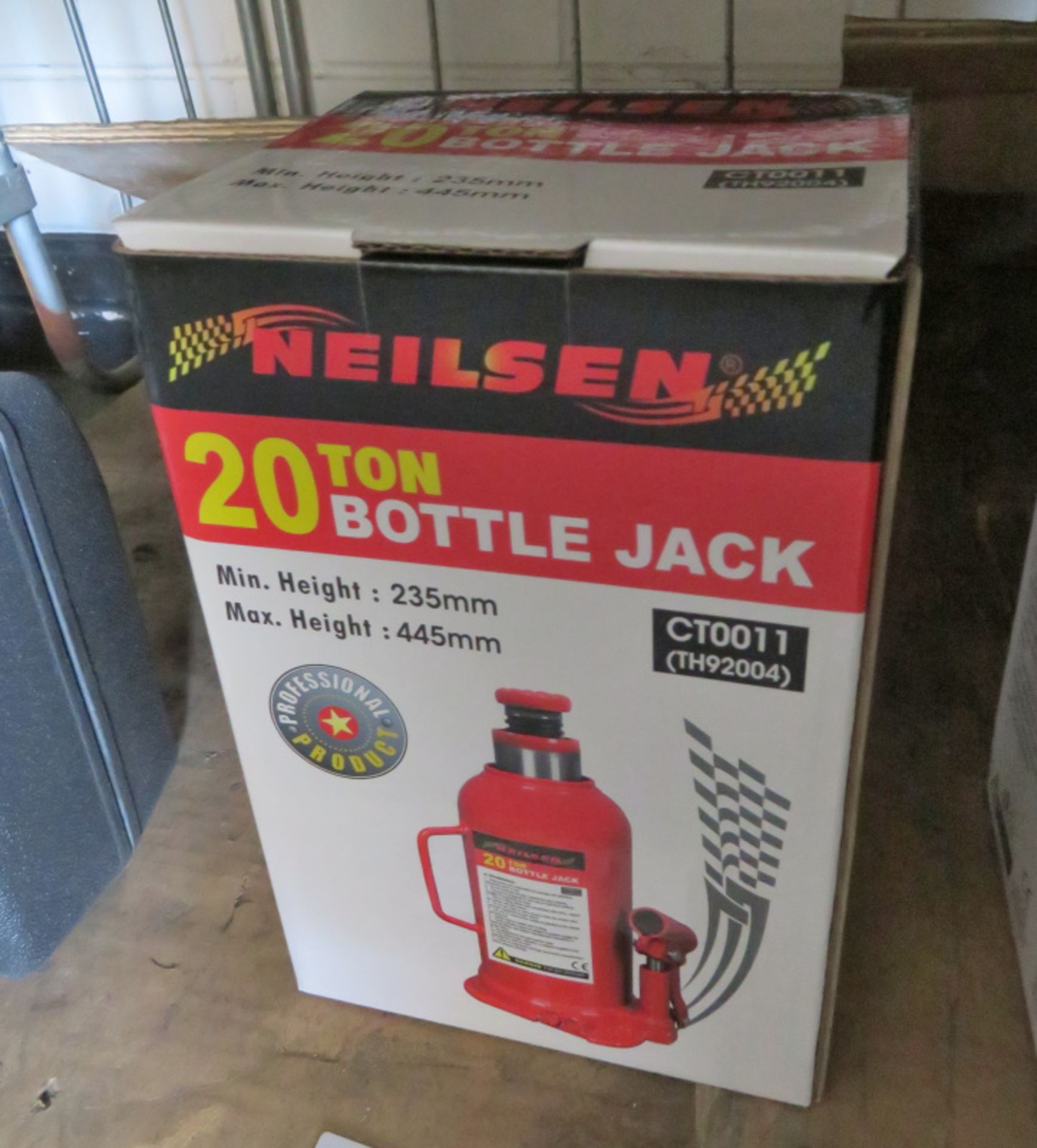 Neilsen 20 Ton Bottle Jack