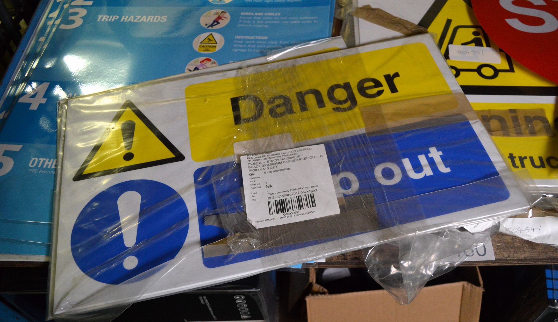 Various Health & Safety Signage - Image 3 of 4