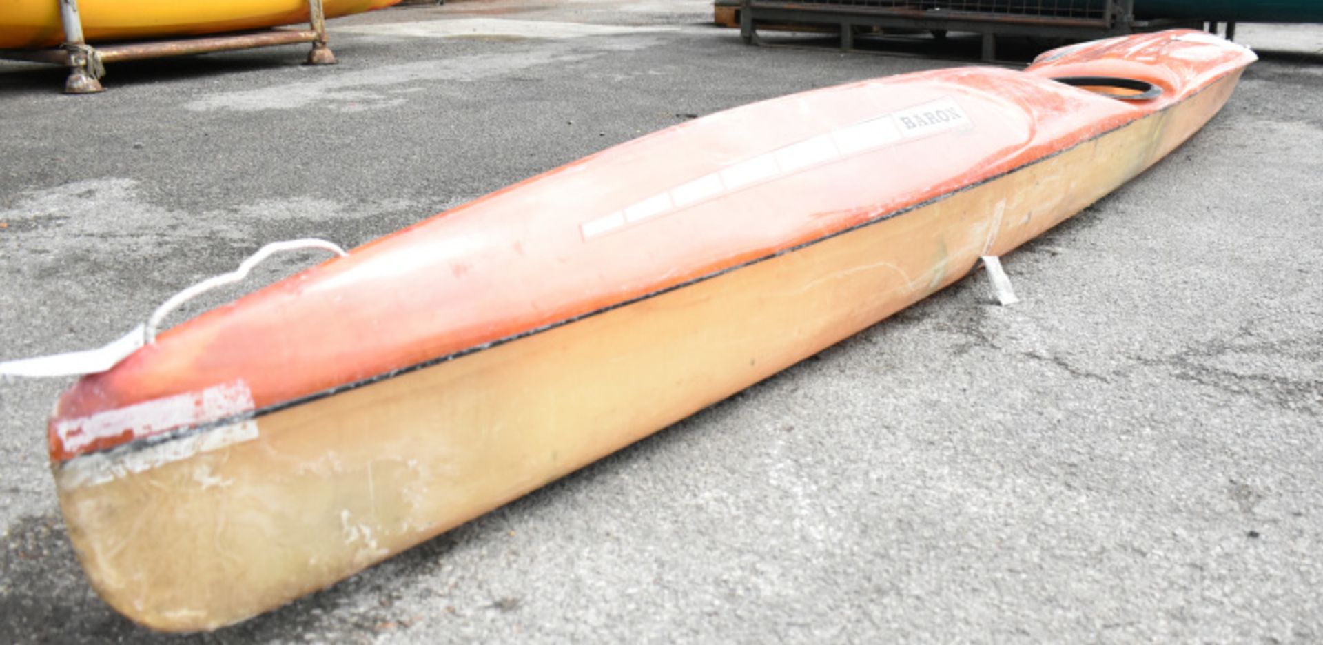 Baron Marlin Kayak - orange - no paddles - Image 3 of 13