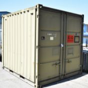 HU2 / RVL32-5 Pump Pressurisation cabin / container L 2450mm x W 3000mm x H 2600mm - hours in desc.