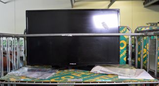 Finlux 30 inch LED TV - 50FBD274B-T with remotes