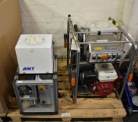 ANT WAS 450 B 3 2 SWP Mini Mace Water Abrasive Cutting Unit, ANT S/N200950101 Mini Mace Water Unit