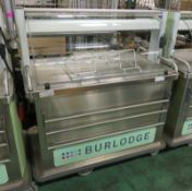 Burlodge Food Servery Trolley Unit - 3 Phase - W1200mm x D700mm x H1400mm