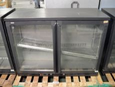 Gamko Fridge Double Door Drink Chiller - L 1200mm x W 540mm x H 890mm