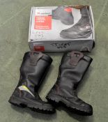 YDS Fire Service Safety Boots - Size - 10