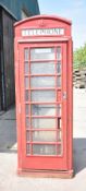 GPO RED TELEPHONE BOX