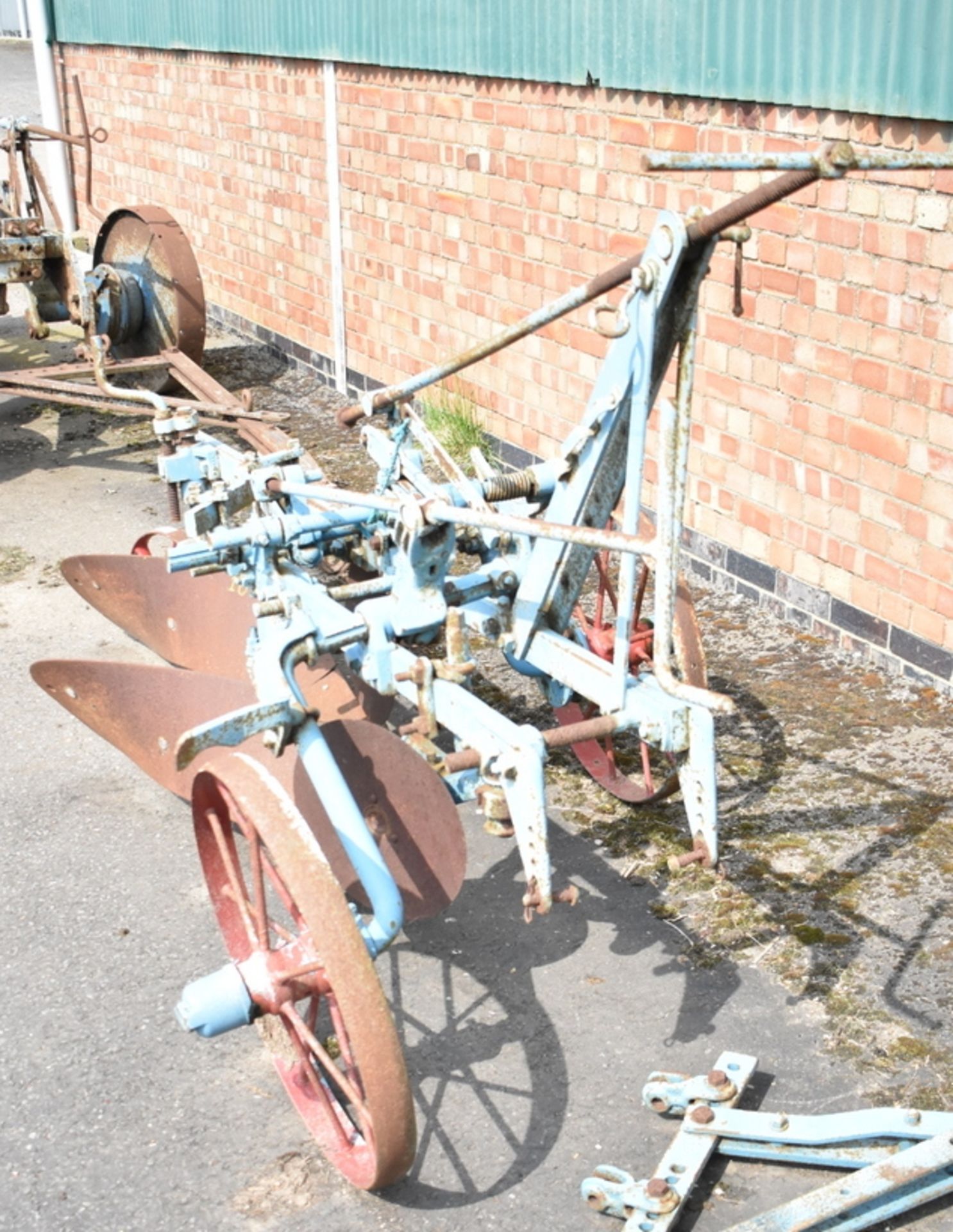 RANSOME SIMMS & JEFFRIES 2-FURROW PLOUGH 15RSALD - Image 2 of 4