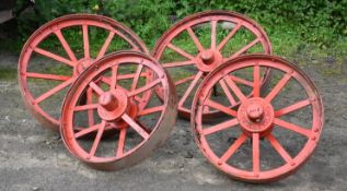 SET OF RUSTON LINCOLN WHEELS