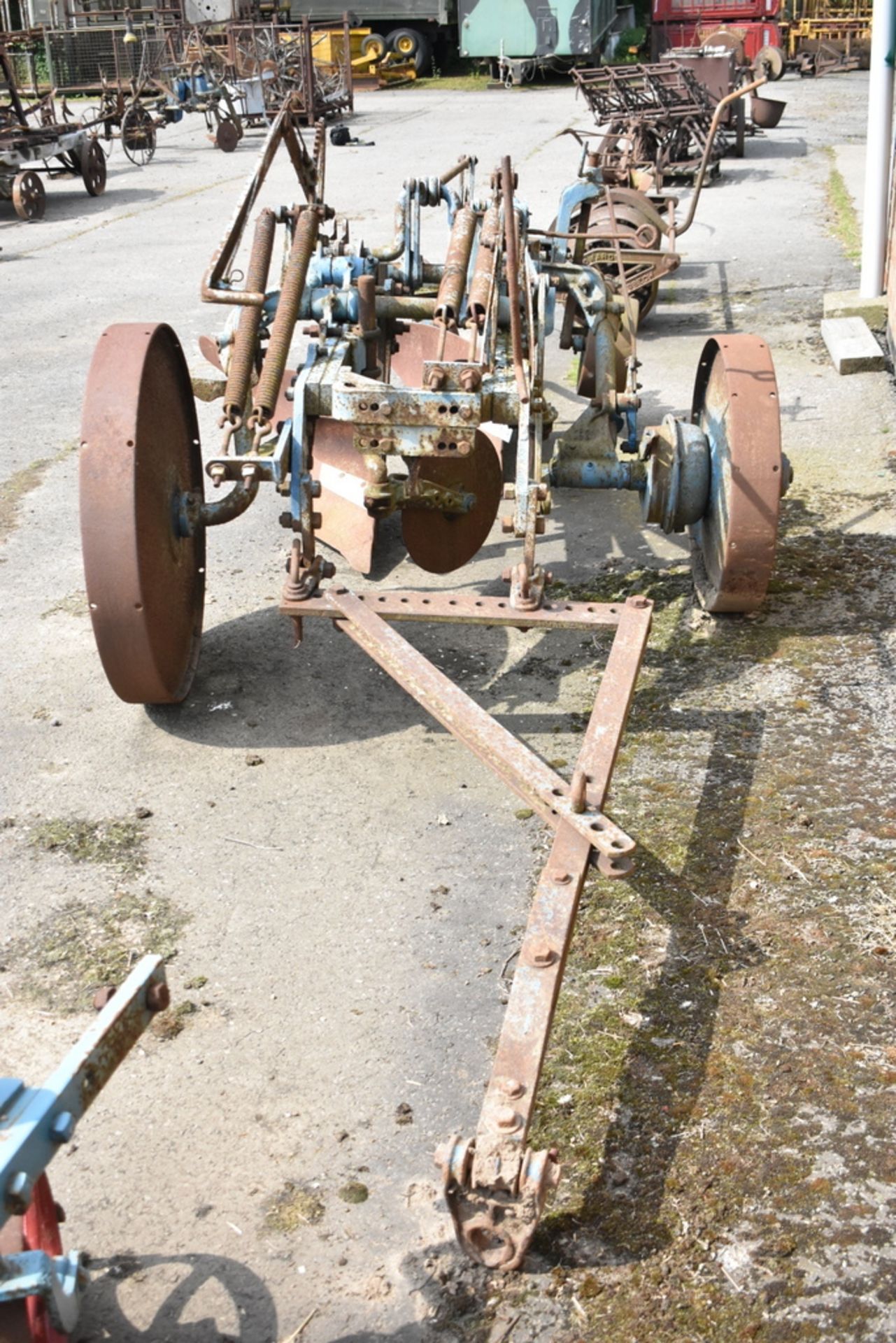 RANSOME SIMMS & JEFFRIES 2-FURROW PLOUGH - Image 3 of 4