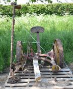 RUSTON & HORNSBY, GRANTHAM. REAPER, TRACTOR DRAWN