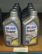 10x Mobil Super 3000 5W-40 fully synthetic motor oil 1L