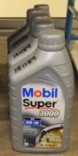 5x Mobil Super 3000 5W-30 XE fully synthetic Motor oil 1L