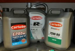 1x Carlube Driveline 75W-90fully synthetic Axle oil 4.55L, 1x Carlube EP80w Hypoid