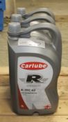 3x Carlube R-Tec 43 Mineral SAE 50 motor oil 5L