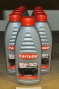 13x Carlube 5W-30 C2/C3 low saps motor oil 1L