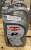 2x Carlube R-Tec 10 Fully Synthetic 0W-30 motor oil 5L