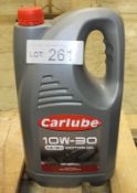 1x Carlube 10W-30 A3/B4 motor oil 5L