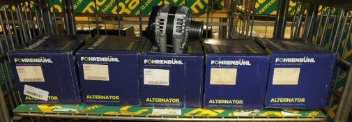 5x Fohrenbuhl Alternators - Please see pictures for examples of part numbers.