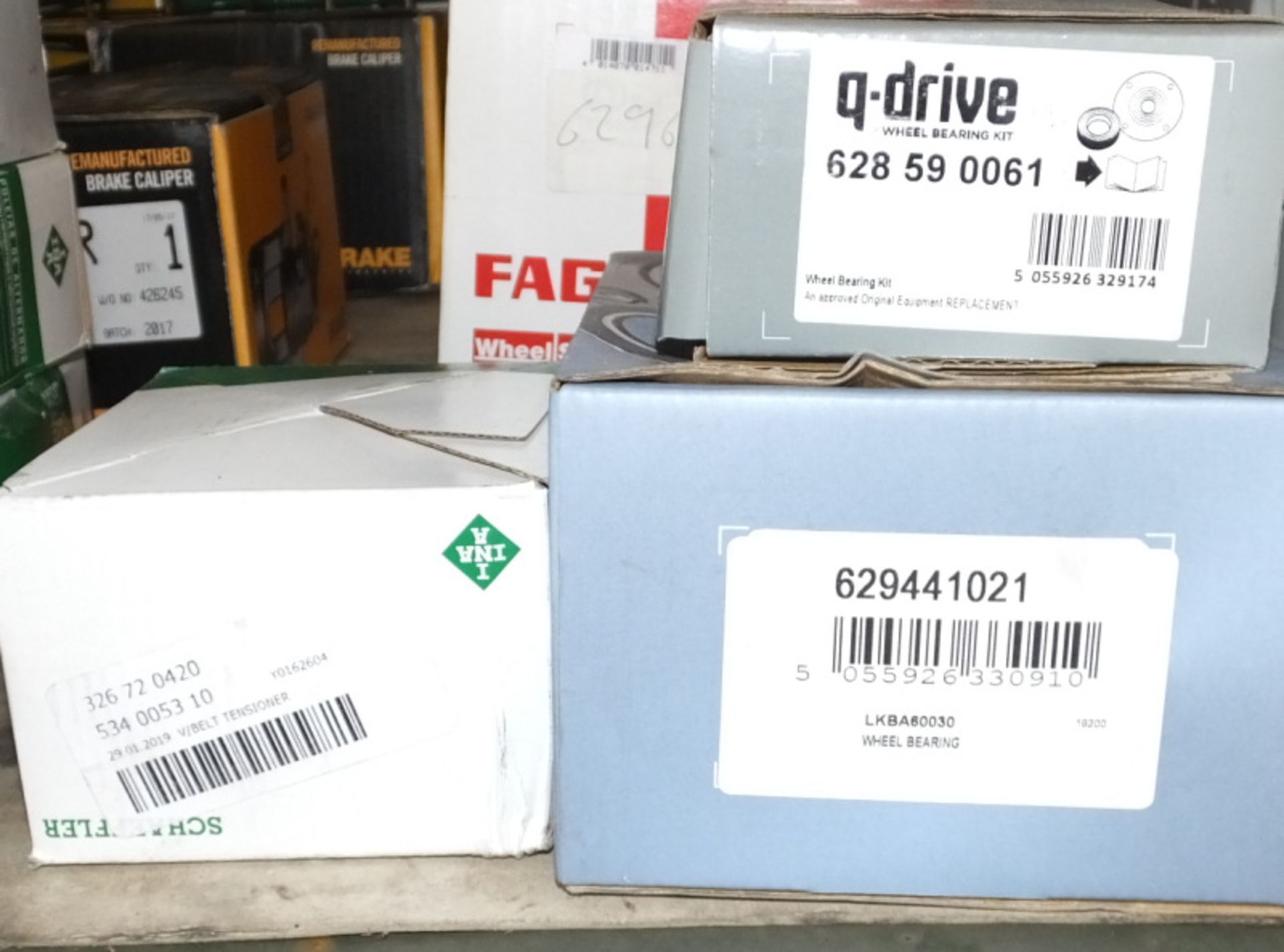 Q-drive, Nordic, FAG, Pagid & SKF wheel bearing kits. 2x Brake Engineering brake calipers. - Image 3 of 10