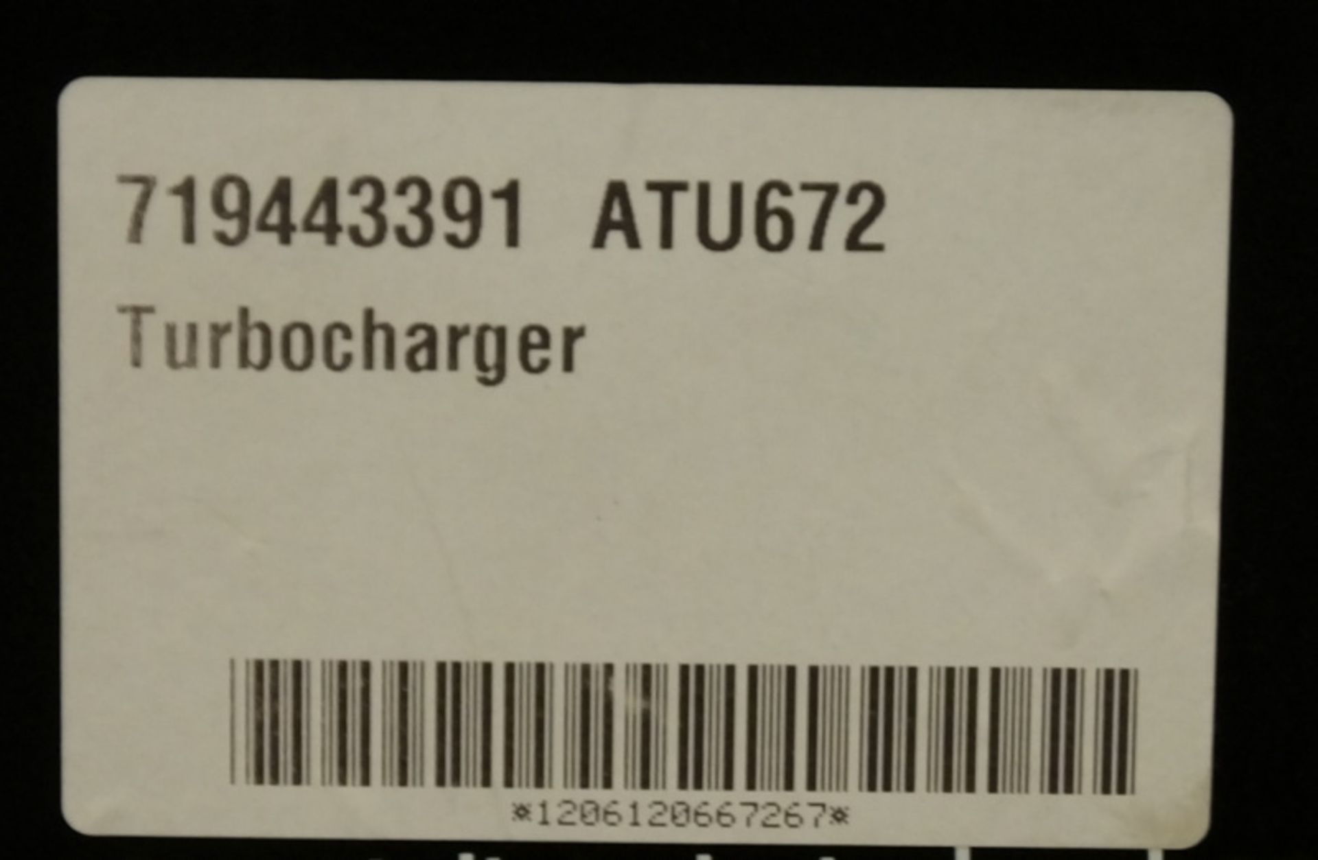 Autocharge Turbocharger - model ATU672 - Image 2 of 3