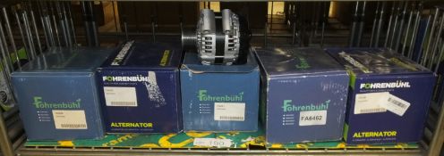 5x Fohrenbuhl Alternators - Please see pictures for examples of part numbers.