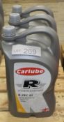 3x Carlube R-Tec 25 Fully Synthetic 5W-30 motor oil 5L
