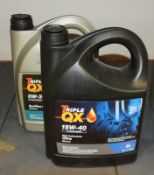 1x Triple QX 15W-40 High performance Ultra Mineral 5L & 1x Triple QX 0W-30 synplus Ford 5L