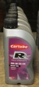 9x Carlube Fully synthetic 0W-20 C5-VA Eco -flo motor oil 1L