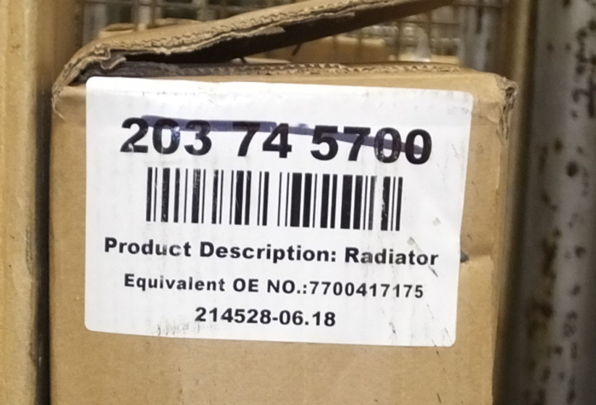 Nissens Radiators - Please see pictures for examples of part numbers. - Image 3 of 7