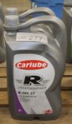 2x Carlube R-Tec 17 Fully Synthetic 5W-30 motor oil 5L