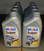 10x Mobil Super 3000 5W-30 formula FE fully synthetic motor oil 1L