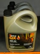 3x Triple QX 5W-30 Synplus GM DX1 5L