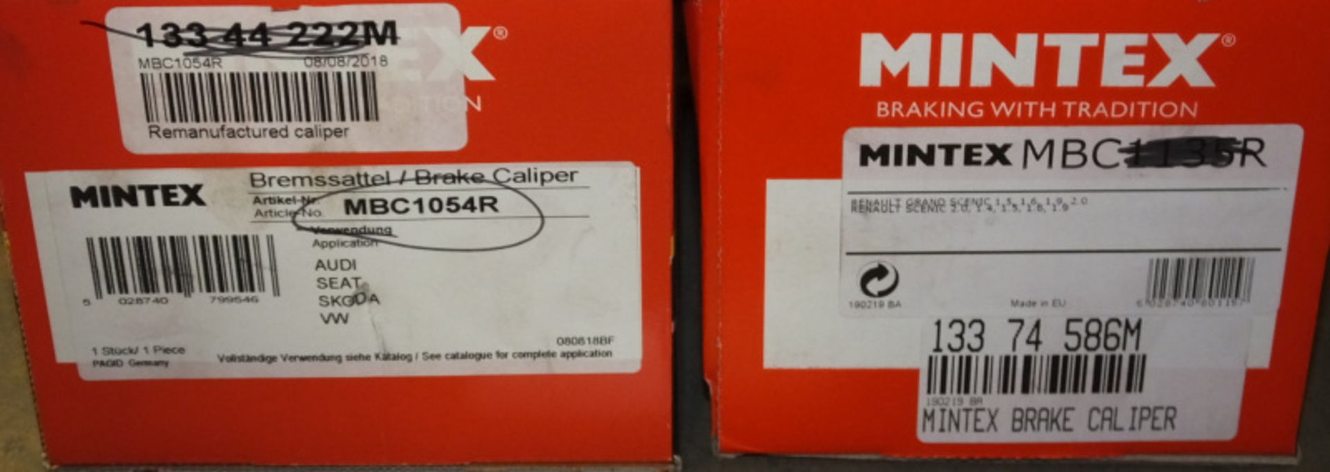 Mintex Brake Calipers - Please see pictures for examples of part numbers. - Image 3 of 3