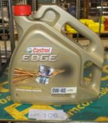 Castrol Edge Advanced fully synthetic oil 0W-40 4L